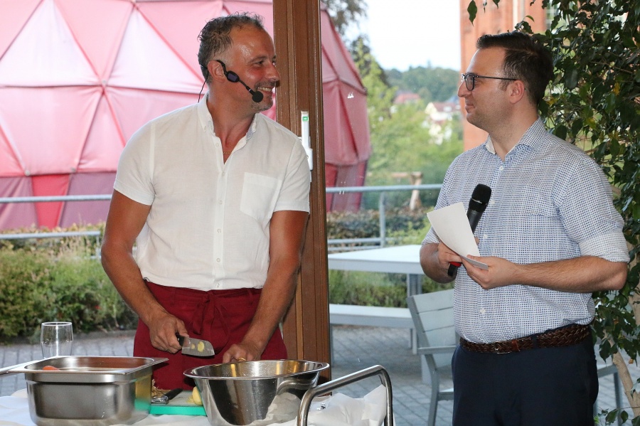 Wahlkampfauftakt beim „Koch & Talk“ mit dem Finanzminister Dr. Thomas Schäfer